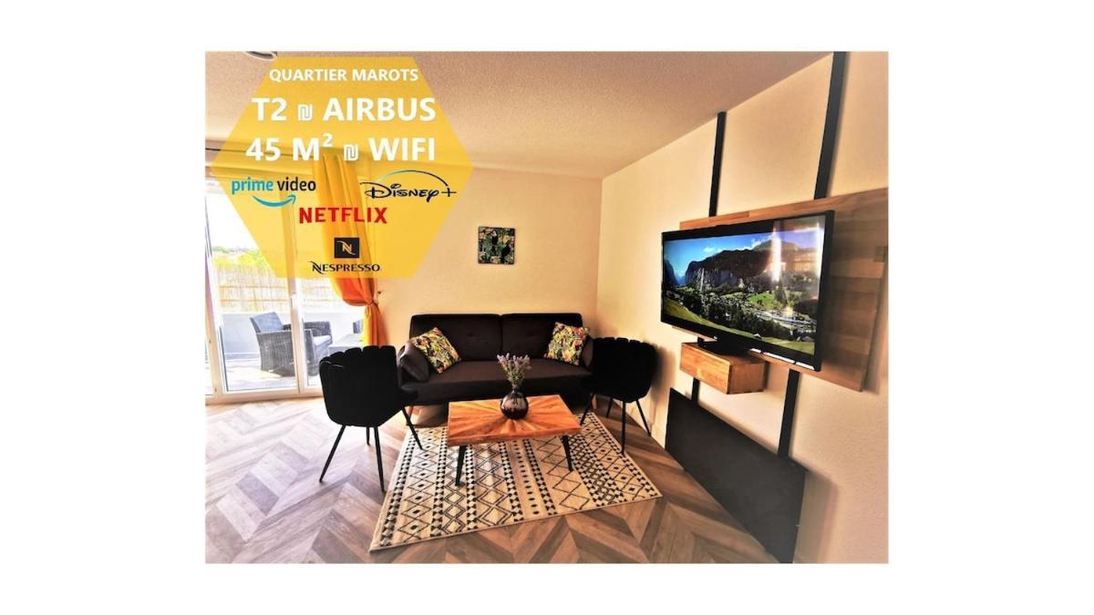T2 Cosy ₪ Residence Securise ₪ Airbus ₪ Piscine Colomiers Eksteriør bilde